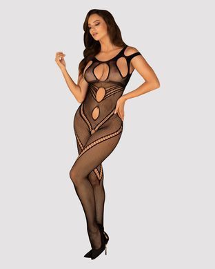 Бодістокінг Obsessive Bodystocking G322 S/M/L, фантасмагорично-силуетний крій SO7242 фото Купити Бодістокінг Obsessive Bodystocking G322 S/M/L, фантасмагорично-силуетний крій  Obsessive (Польща) 969 грн