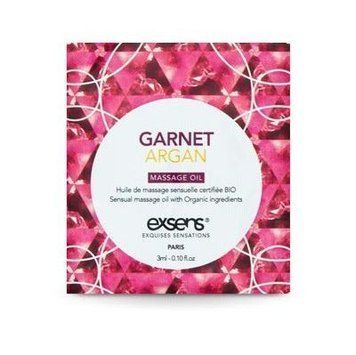 Пробник массажного масла EXSENS Garnet Argan 3мл SO2382 фото Купить   Exsens (Франція) 45 грн