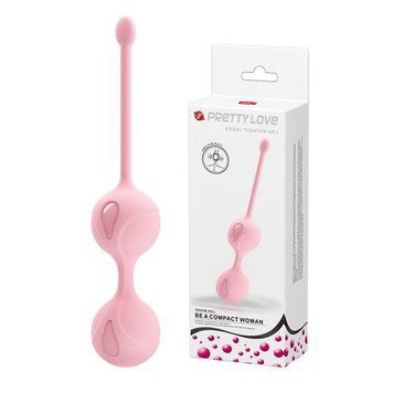 Вагінальні кульки ніжно-рожевого кольору Kegel tighten up2 PRETTY LOVE &mdash; фото