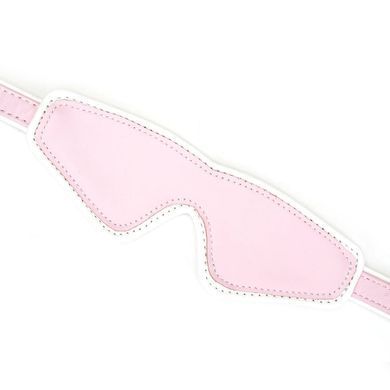 Шкіряна маска на очі Liebe Seele White & Pink Fairy Goat Leather Blindfold SX2824 фото Купити Шкіряна маска на очі Liebe Seele White & Pink Fairy Goat Leather Blindfold  Liebe Seele (Японія) 1 200 грн