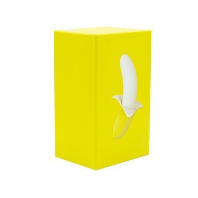 Вибратор-банан Banana Bliss Mini Silicone Vibrator, вагинально-клиторальная стимуляция, 10 режимов SX2601 фото Купить   BMS (Канада) 1 477 грн
