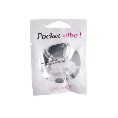 Ерекційне кільце Love To Love POCKET VIBE SO1408 фото Купити Ерекційне кільце Love To Love POCKET VIBE  Love To Love (Франція) 249 грн