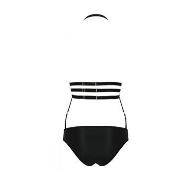 Боди монокини под латекс Passion Exclusive LAMIS BODY L/XL, black PS24801 фото Купить   Passion (Польща) 2 078 грн