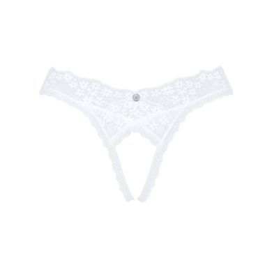 Мереживні танга Obsessive Heavenlly crotchless thong XL/2XL, з доступом SO8190 фото Купити Мереживні танга Obsessive Heavenlly crotchless thong XS/S, з доступом  Obsessive (Польща) 600 грн