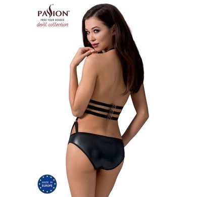 Боди монокини под латекс Passion Exclusive LAMIS BODY L/XL, black PS24801 фото Купить   Passion (Польща) 2 078 грн
