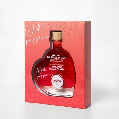 Масажний гель EXSENS With Passion Candy Apple 50 мл, розігрівальний, без цукру, їстівний SX2191 фото Купити Масажний гель EXSENS With Passion Candy Apple 50 мл, розігрівальний, без цукру, їстівний  Exsens (Франція) 812 грн