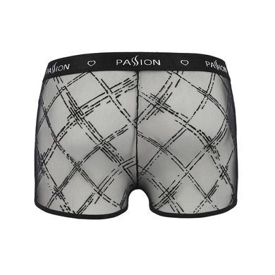 Мужские прозрачные боксеры Passion 032 SHORT JAMES L/XL Black, сетка SO7567 фото Купить   Passion (Польща) 1 477 грн