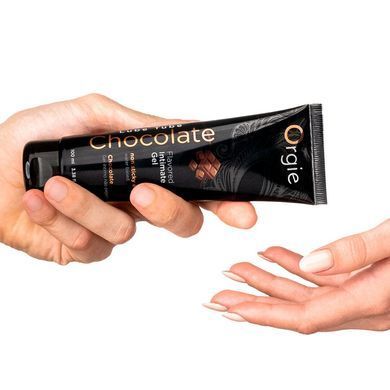 Лубрикант на водній основі Orgie Lube Tube Chocolate, 100 мл, зі смаком та ароматом шоколаду SX1512 фото Купити Лубрикант на водній основі Orgie Lube Tube Chocolate, 100 мл, зі смаком та ароматом шоколаду  Orgie (Бразилія-Португалія) 406 грн