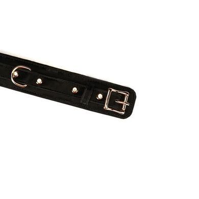 Нашийник з повідцем Liebe Seele Boudoir Amor Collar with Leash Black, три кільця SX1668 фото Купити Нашийник з повідцем Liebe Seele Boudoir Amor Collar with Leash Black, три кільця  Liebe Seele (Японія) 1 385 грн