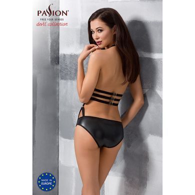 Боди монокини под латекс Passion Exclusive LAMIS BODY L/XL, black PS24801 фото Купить   Passion (Польща) 2 078 грн