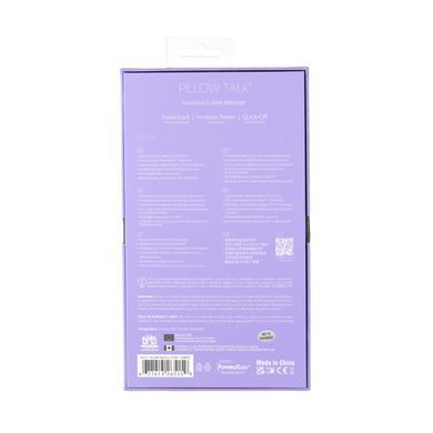 Роскошный вибратор Pillow Talk Sassy Purple Special Edition, Сваровски, повязка на глаза+игра SO6853 фото Купить   Pillow Talk (Канада) 3 122 грн