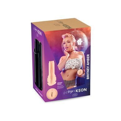 Интерактивная секс-машина для мужчин Kiiroo Keon Combo Set с мастурбатором Feel Britney SO7667 фото Купить   Kiiroo (Нідерланди) 9 978 грн