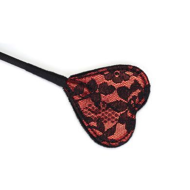 Шлепалка-сердечко Liebe Seele Victorian Garden Riding Crop, двусторонняя SO9478 фото Купить   Liebe Seele (Японія) 1 533 грн