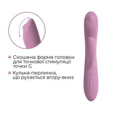 Смарт вибратор-кролик с жемчужной стимуляцией точки G Svakom Trysta Neo SX0726 фото Купить   Svakom (США) 3 658 грн