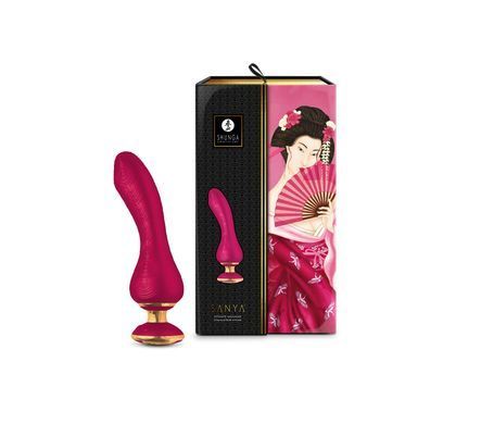 Вибратор для точки G Shunga Sanya Raspberry, гибкий ствол SO6903 фото Купить   Shunga (Канада) 3 501 грн