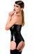Корсет с подвязками для чулок Noir Handmade F381 Dominae Venom PVC corset-belt L SX4143 фото 2