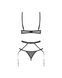 Комплект Obsessive Euridia 3-pcs set XS/S SX3586 фото 3