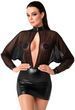 Платье Noir Handmade F348 Powerwetlook and tulle dress - XL