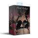Лиф Сердце из натуральной кожи Feral Feelings - Hearts Bra Black SO9414 фото 4