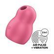 Вакуумный стимулятор с вибрацией Satisfyer Pro To Go 1 Red