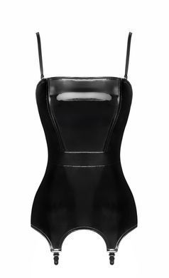 Корсет с подвязками для чулок Noir Handmade F381 Dominae Venom PVC corset-belt XL SX4144 фото Купить Корсет с подвязками для чулок Noir Handmade F381 Dominae Venom PVC corset-belt XL  Noir Handmade  3 293 грн