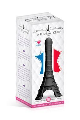 Вібратор La Tour Est Folle Paris Black SX2602 фото Купити Вібратор La Tour Est Folle Paris Black  La Tour Est Folle (Франція) 1 339 грн