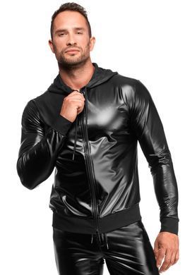 Чоловіча толстовка Noir Handmade H086 Vexen hooded jacket L, Чорний, L