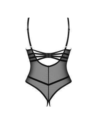 Боди Obsessive Roxelia crotchless teddy XS/S SO9065 фото Купить   Obsessive (Польща) 1 561 грн