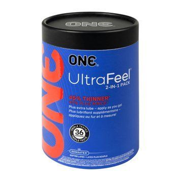 Презервативи ONE Ultra Feel, ультратонкі, з додатковою змазкою, 36 шт, подарункове паковання-тубус SX4000 фото Купити Презервативи ONE Ultra Feel, ультратонкі, з додатковою змазкою, 36 шт, подарункове паковання-тубус  ONE 2 839 грн