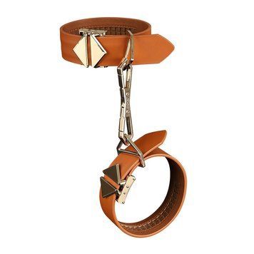 Наручники LOCKINK Wristcuffs/Anklecuffs Brown Set SX0836 фото Купить   LOCKINK (Китай) 1 912 грн