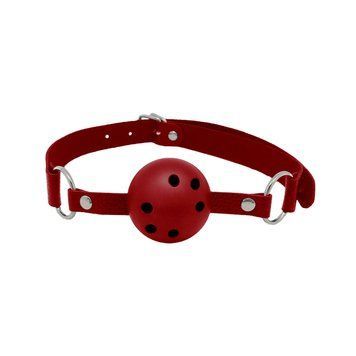 Повітропроникний кляп Alive Discretion Red SO5996 фото Купити Повітропроникний кляп Alive Discretion Red  Alive  396 грн