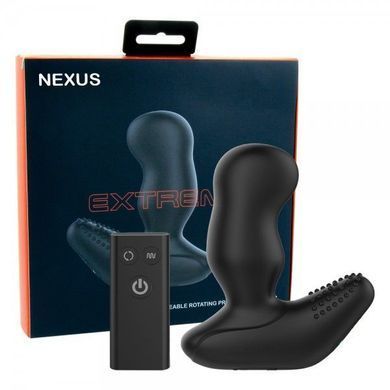Массажер простаты Nexus Revo Extreme с вращающейся головкой и пультом ДУ, макс диаметр 5,4см SO3063 фото Купить   Nexus (Великобританія) 8 315 грн