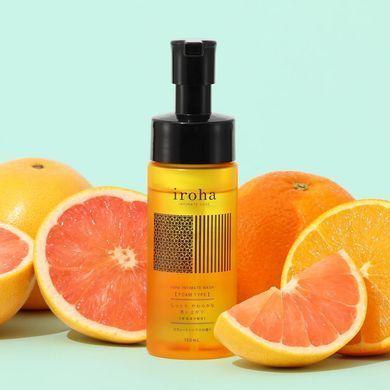 Піна для інтимного догляду Iroha Intimate Wash Foam Type Sweet Citrus 150 мл SX3494 фото Купити Піна для інтимного догляду Iroha Intimate Wash Foam Type Sweet Citrus 150 мл  Iroha (Японія) 899 грн