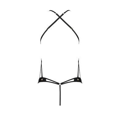 Боді з відкритим доступом Passion TASMINA BODY L/XL black, екошкіра, шнурівки, ажурні мережива SO8488 фото Купити Боді з відкритим доступом Passion TASMINA BODY L/XL black, екошкіра, шнурівки, ажурні мережива  Passion (Польща) 3 196 грн
