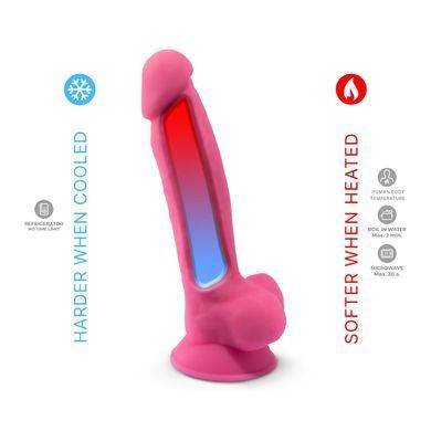 Фалоімітатор SilexD Johnny Pink Glow in the dark (м'яте паковання!!!)