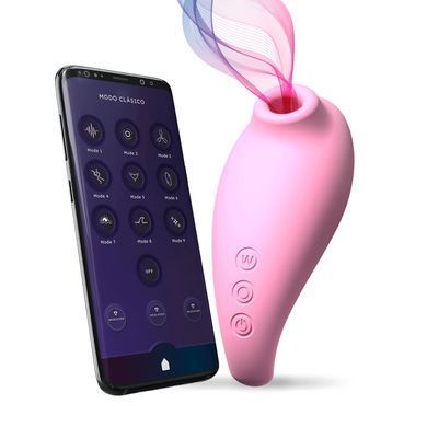 Вакуумный смарт-стимулятор Adrien Lastic Revelation Pink, режим Boost, управление через приложение SO8533 фото Купить   Adrien Lastic  2 032 грн