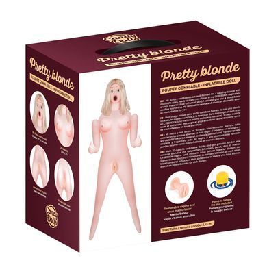 Надувна лялька Candy Dolls Pretty Blonde SX2160 фото Купити Надувна лялька Candy Dolls Pretty Blonde  Candy Dolls  3 464 грн