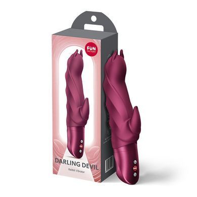 Вібратор Fun Factory Darling Devil Wine Red SX3717 фото Купити Вібратор Fun Factory Darling Devil Wine Red  Fun Factory (Німеччина) 1 429 грн