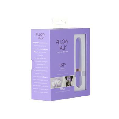 Розкішний вібратор Pillow Talk Flirty Purple Special Edition, Сваровскі, пов&rsquo;язка на очі+гра SO6854 фото Купити Розкішний вібратор Pillow Talk Sassy Purple Special Edition, Сваровскі, пов&rsquo;язка на очі+гра  Pillow Talk (Канада) 2 309 грн