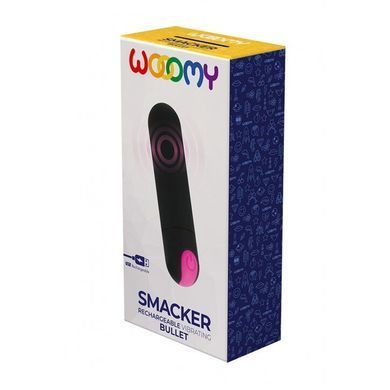 Віброкуля Wooomy Smacker, перезаряджувана, 10 швидкостей вібрації SO7442 фото Купити Віброкуля Wooomy Smacker, перезаряджувана, 10 швидкостей вібрації  Wooomy (Іспанія) 886 грн