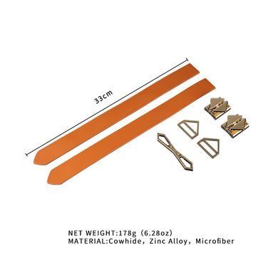 Наручники LOCKINK Wristcuffs/Anklecuffs Brown Set LOCKINK  &mdash; фото