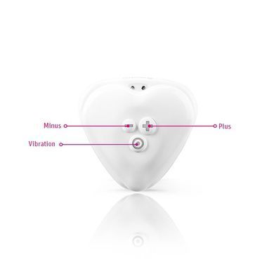 Вибратор для клитора Mystim Heart&acute;s Desire White, 8 режимов, очень мощный SO8141 фото Купить   Mystim (Німеччина) 3 695 грн