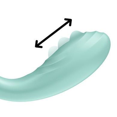 Вибратор с жемчужной стимуляцией точки G Satisfyer Rrrolling Pleasure Mint SO6075 фото Купить   Satisfyer (Німеччина) 1 903 грн