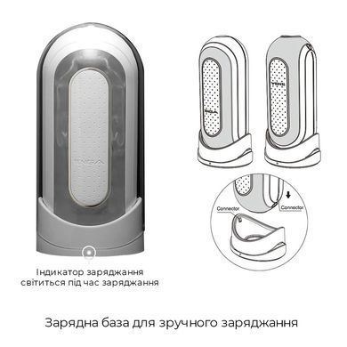 Вибромастурбатор Tenga Flip Zero Electronic Vibration White, изменяемая интенсивность, раскладной SO2010 фото Купить   Tenga (Японія) 14 136 грн