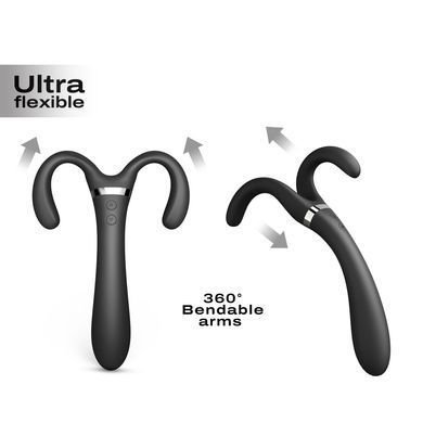 Вібратор-стимулятор Dorcel INFINITE JOY BLACK, багатофункціональний, унісекс SO7382 фото Купити Вібратор-стимулятор Dorcel INFINITE JOY BLACK, багатофункціональний, унісекс  Dorcel (Франція) 4 222 грн