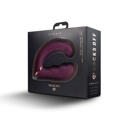 Вибратор Rocks Off Variety Burgundy SX2684 фото Купить   Rocks Off (Великобританія) 2 586 грн