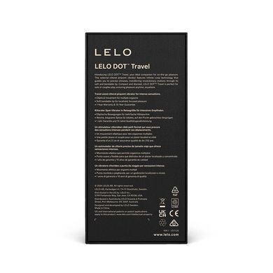 Кліторальний вібратор LELO DOT Travel Pink Lelo  &mdash; фото