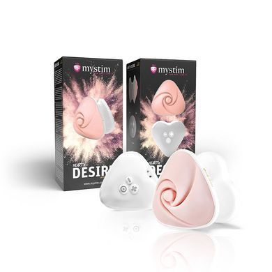 Вибратор для клитора Mystim Heart&acute;s Desire White, 8 режимов, очень мощный SO8141 фото Купить   Mystim (Німеччина) 3 695 грн