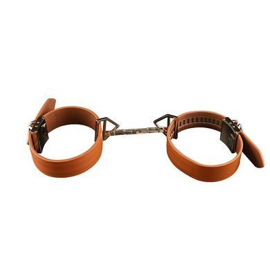 Наручники LOCKINK Wristcuffs/Anklecuffs Brown Set LOCKINK  &mdash; фото