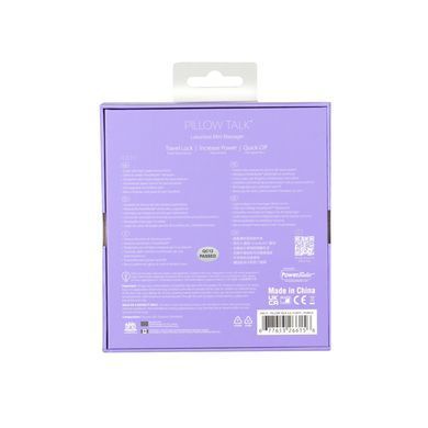 Розкішний вібратор Pillow Talk Flirty Purple Special Edition, Сваровскі, пов&rsquo;язка на очі+гра SO6854 фото Купити Розкішний вібратор Pillow Talk Sassy Purple Special Edition, Сваровскі, пов&rsquo;язка на очі+гра  Pillow Talk (Канада) 2 309 грн